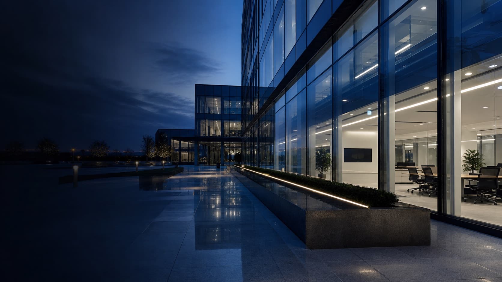 Contemporary European corporate office architecture